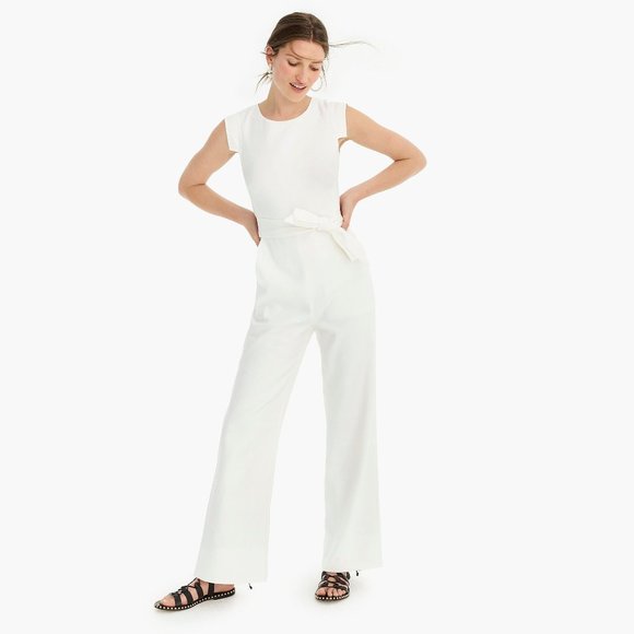 J. Crew Pants - NWT J Crew Résumé Jumpsuit in Stretch Linen